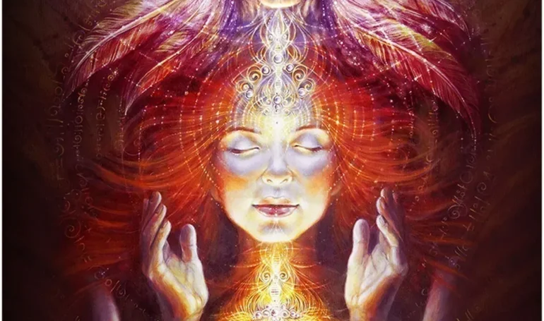 Spiritual transformation through generational wisdom artwork