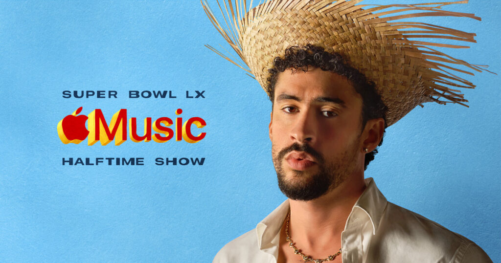 Super Bowl LX Apple Music Halftime Show promo image